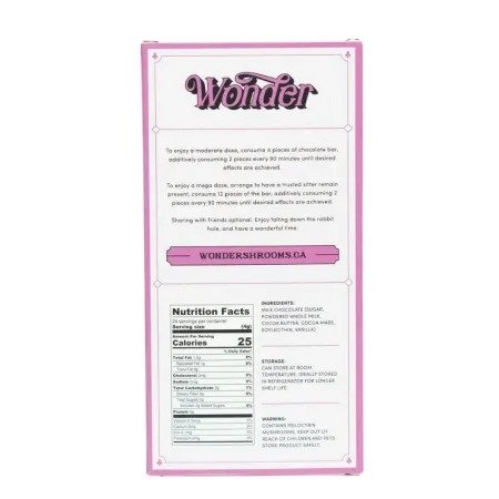 Wonder Psilocybin Milk Chocolate