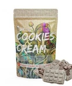 Alternative view of Shroomies – Cookies and Cream Chocolate Bar (3000mg)